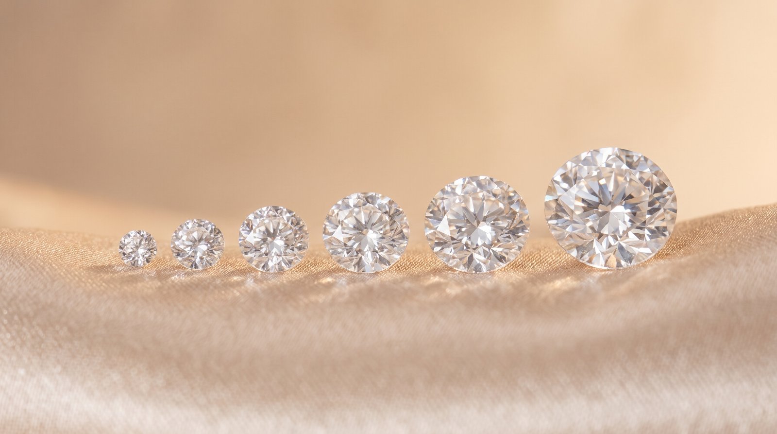 Diamanten in verschiedenen Karat-Größen im Vergleich – Juwelier Schröder Fulda