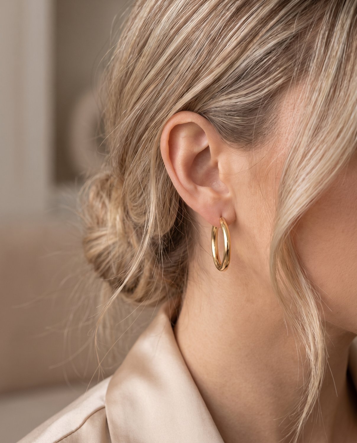 Goldene Creolen / Ohrringe – Juwelier Schröder Fulda